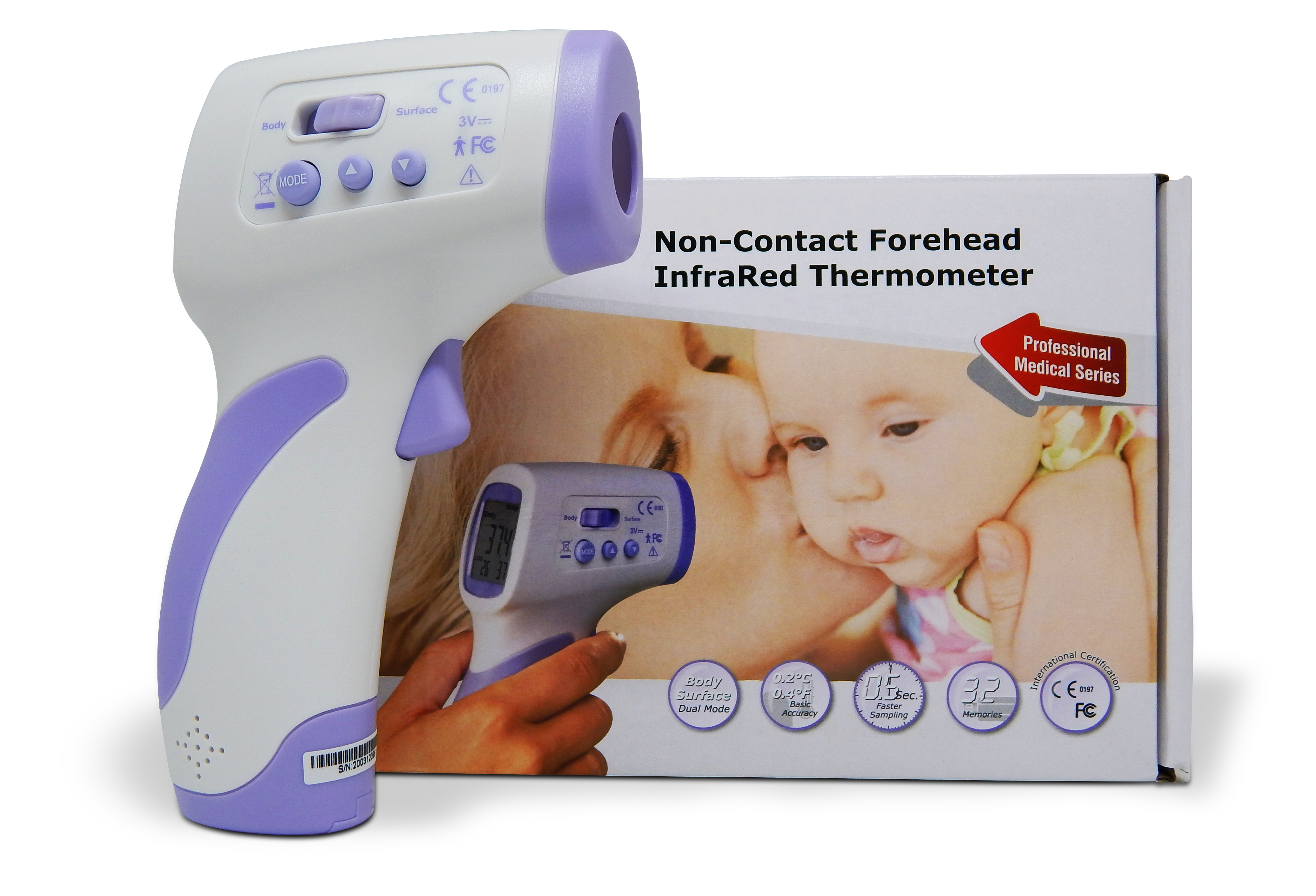 Non-Contact Infrared Thermometer (THRM-01-9998)